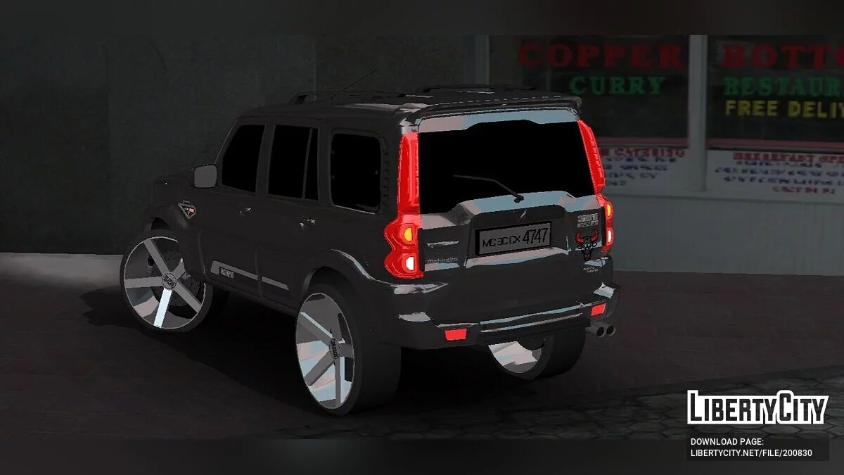 Mahindra Scorpio S11 Classic 2023 (только DFF) / GTA San Andreas (iOS, Android)