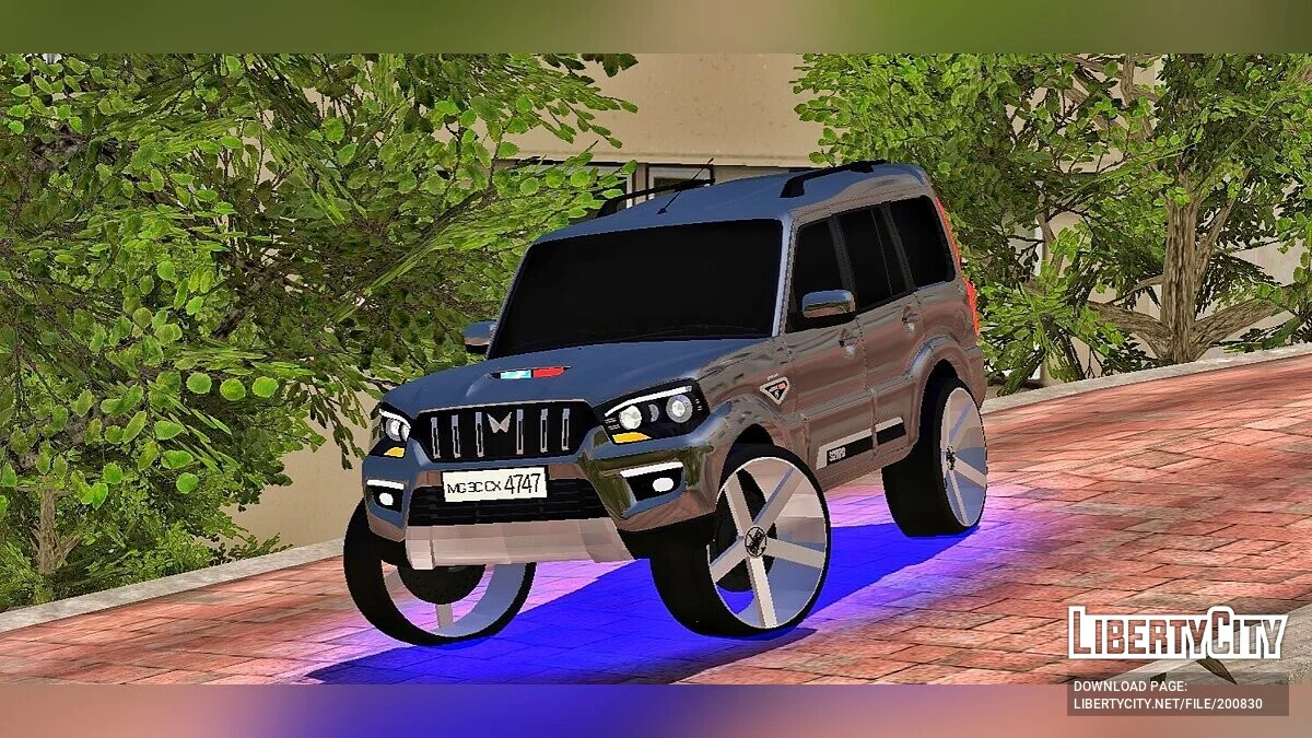 Mahindra Scorpio S11 Classic 2023 (только DFF) / GTA San Andreas (iOS, Android)