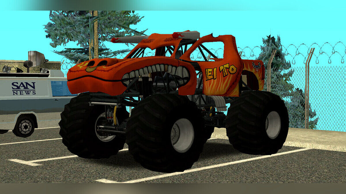 Скачать Monster Truck (El Toro Loco) для GTA San Andreas (iOS, Android)