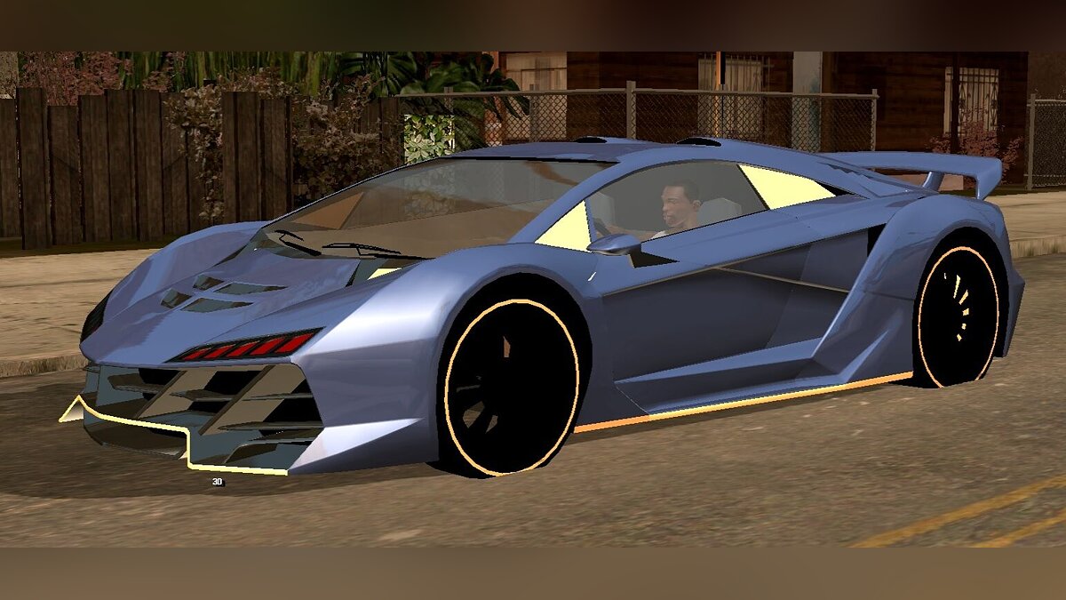 Скачать Pegassi Zentorno (только DFF) для GTA San Andreas (iOS, Android)