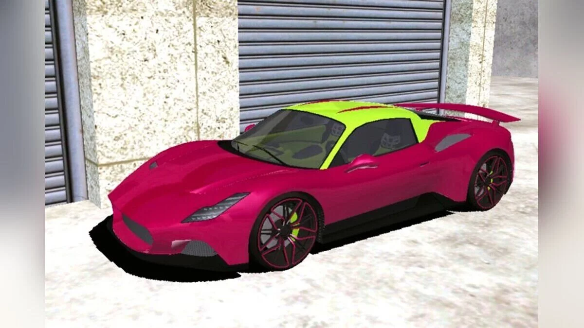 Lampadati Corsita (только DFF) / GTA San Andreas (iOS, Android)