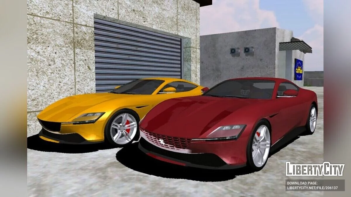 Grotti Stinger TT Itali GTO (только DFF) / GTA San Andreas (iOS, Android)