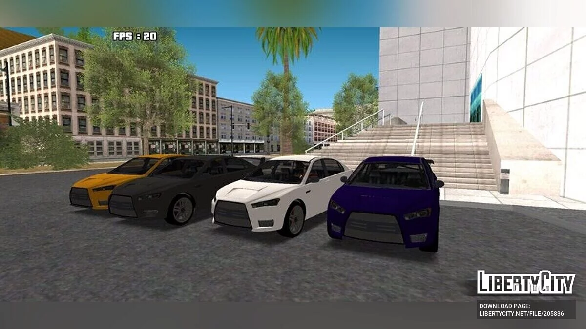 GTA 5 Karin Kuruma (только DFF) / GTA San Andreas (iOS, Android)