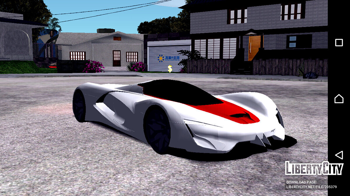 Скачать SRT Tomahawk X Vision GT для GTA San Andreas (iOS, Android)