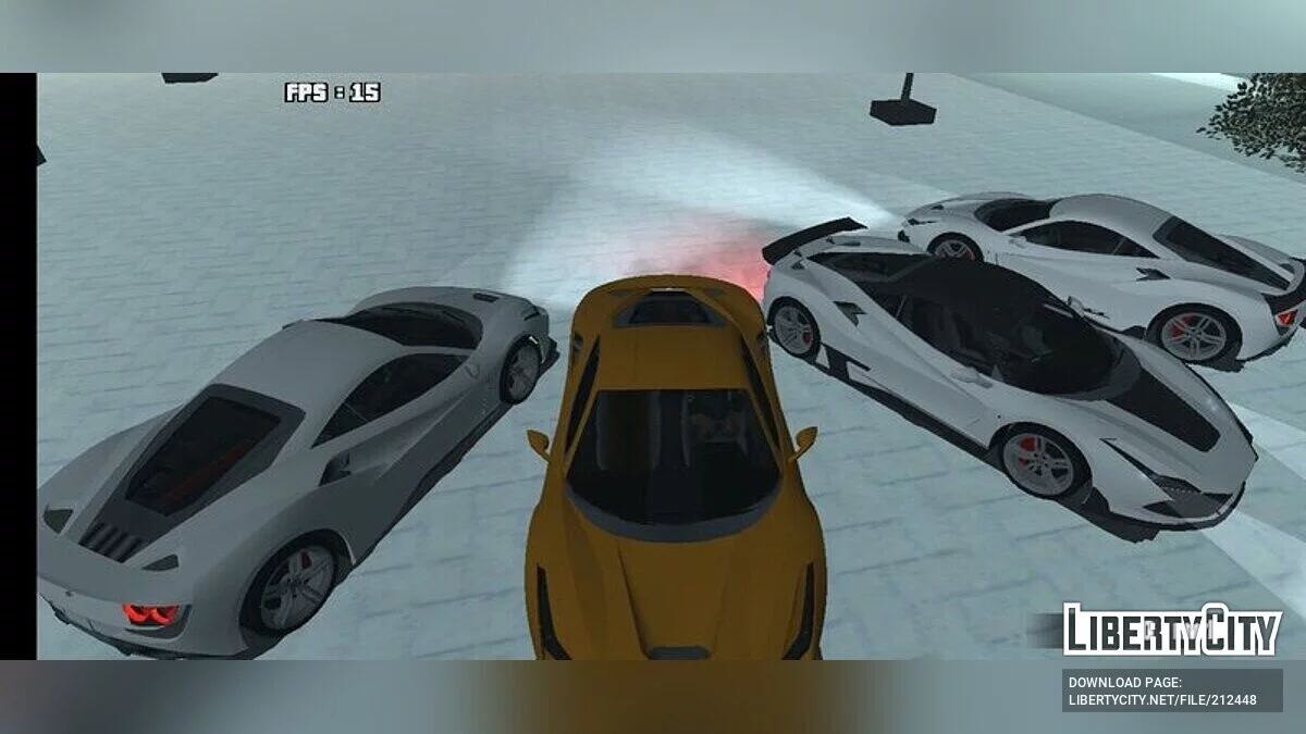 GTA 5 Grotti Turismo (только DFF) / GTA San Andreas (iOS, Android)