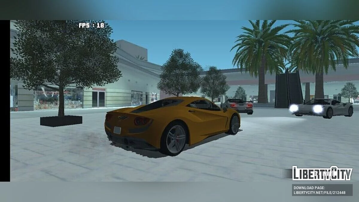 GTA 5 Grotti Turismo (только DFF) / GTA San Andreas (iOS, Android)