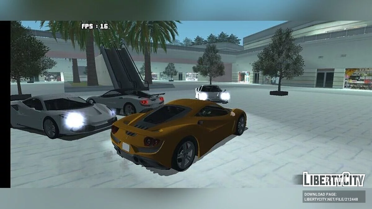 GTA 5 Grotti Turismo (только DFF) / GTA San Andreas (iOS, Android)