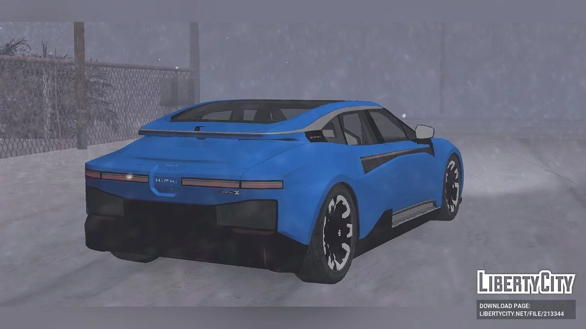 2023 Hiphi Z / GTA San Andreas (iOS, Android)