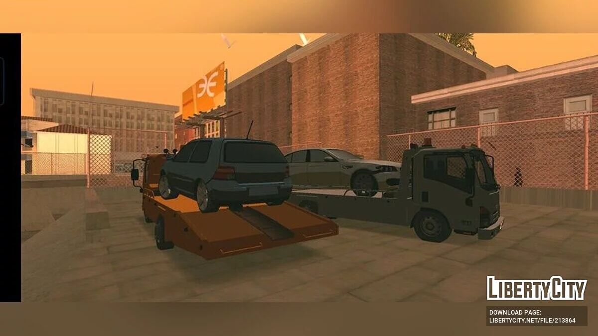 Isuzu Evakuator Cekici Tow Truck Azerbaijan / GTA San Andreas (iOS, Android)