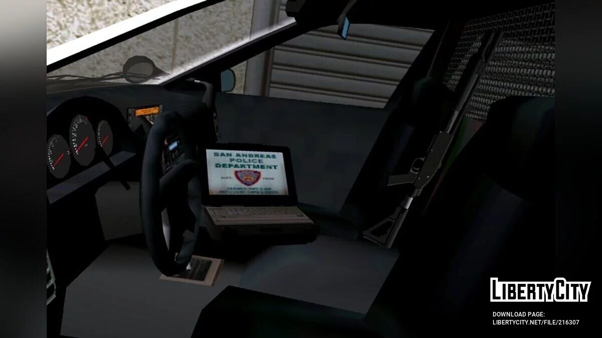 Vapid Police Cruiser (Stanier LE) - только DFF / GTA San Andreas (iOS, Android)