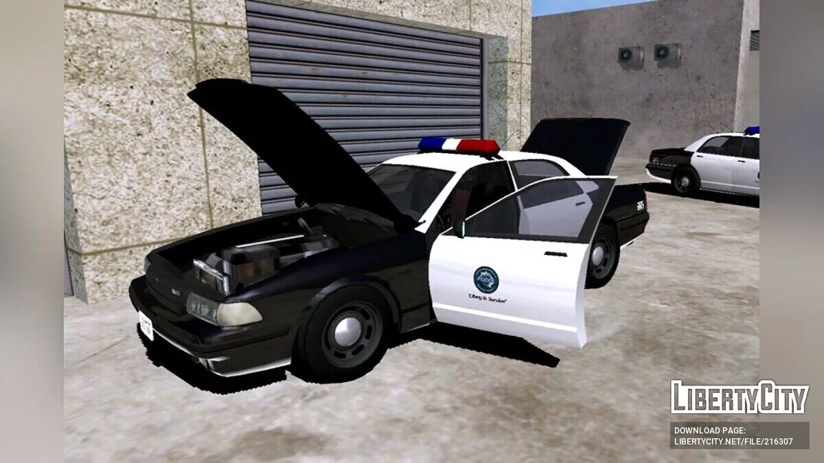Vapid Police Cruiser (Stanier LE) - только DFF / GTA San Andreas (iOS, Android)