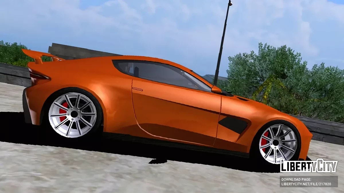 Dewbauchee Specter — только DFF / GTA San Andreas (iOS, Android)