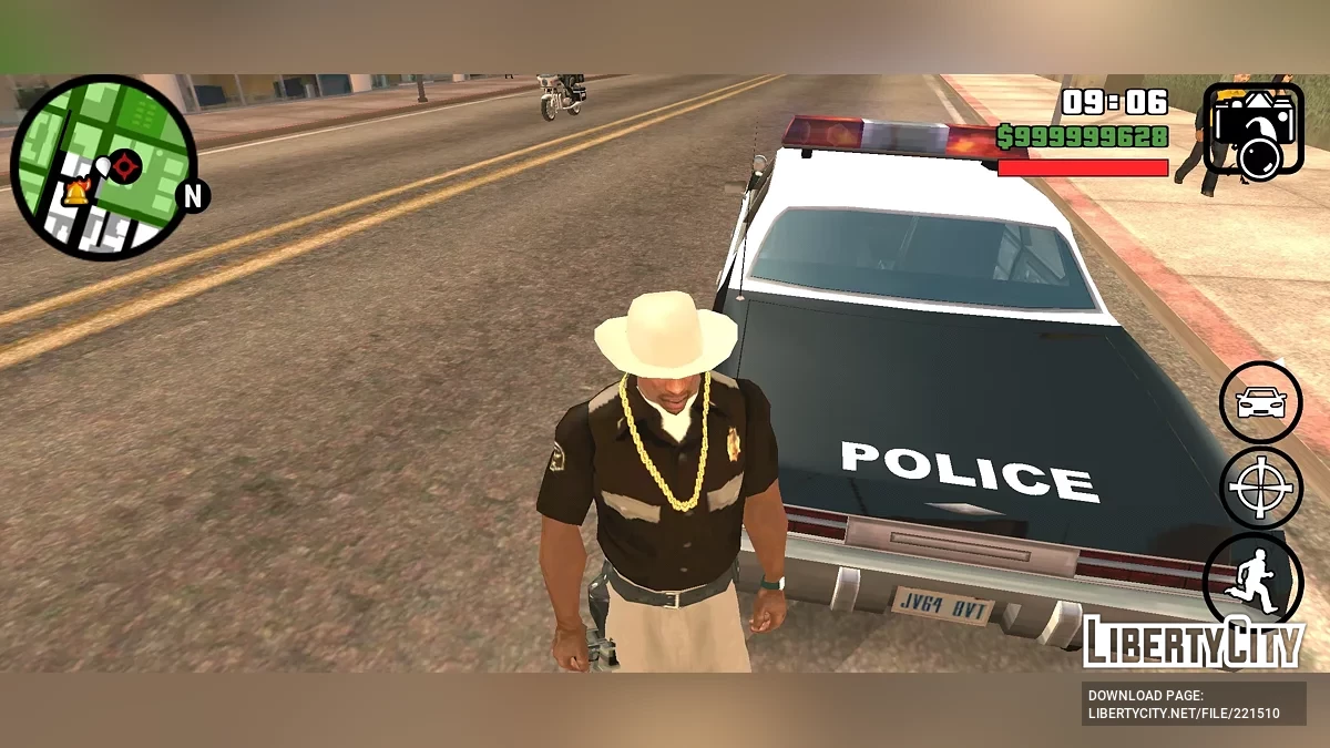 Полицейский департамент Либерти-Сити (LCPD) 1970-х / GTA San Andreas (iOS, Android)
