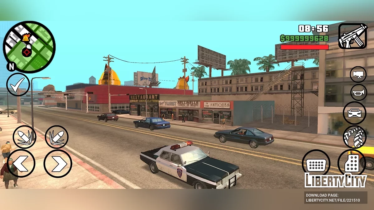 Полицейский департамент Либерти-Сити (LCPD) 1970-х / GTA San Andreas (iOS, Android)