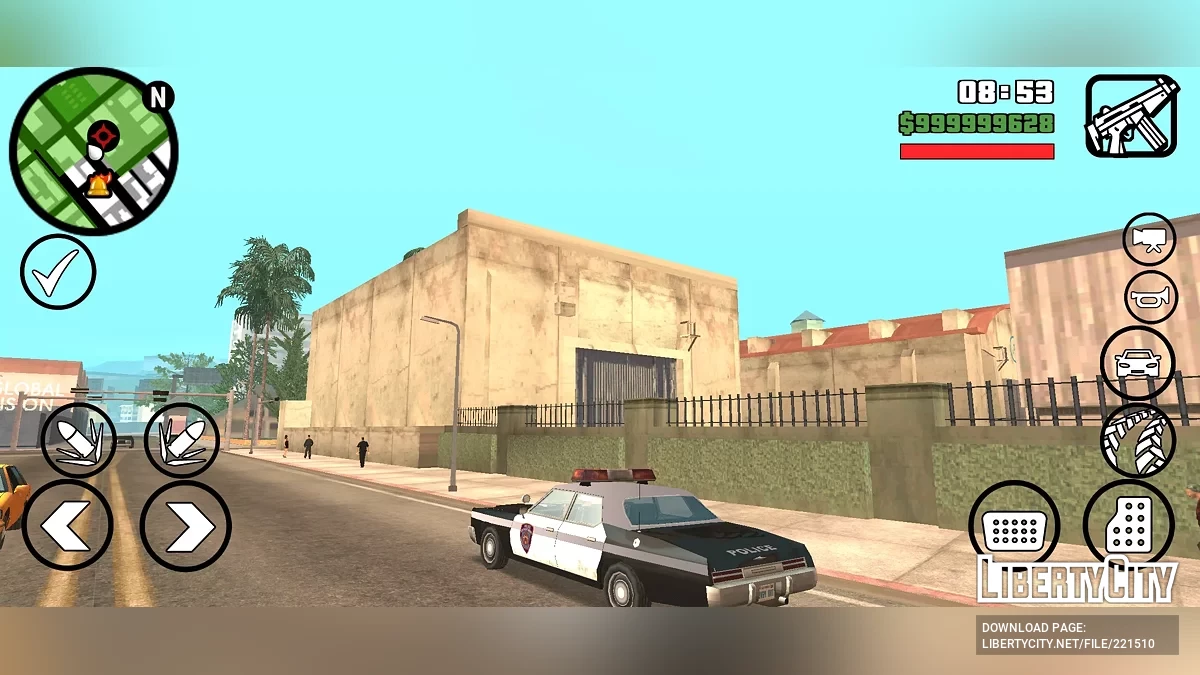 Полицейский департамент Либерти-Сити (LCPD) 1970-х / GTA San Andreas (iOS, Android)