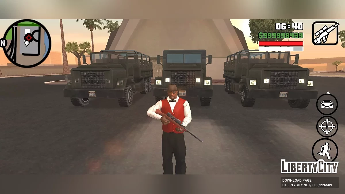 Barracks из GTA 3 / GTA San Andreas (iOS, Android)