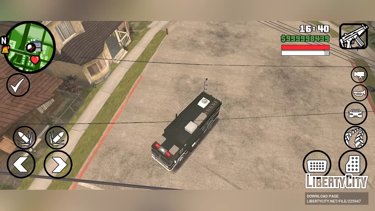Мобильный командный центр SWAT Лос-Анджелеса / GTA San Andreas (iOS, Android)