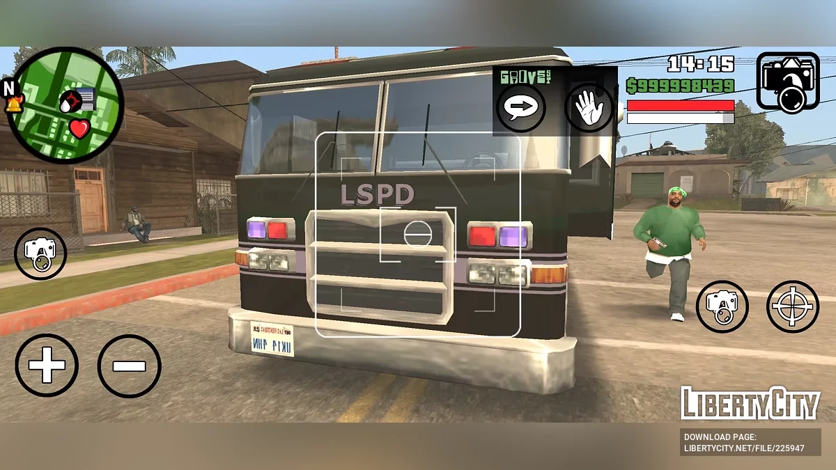 Мобильный командный центр SWAT Лос-Анджелеса / GTA San Andreas (iOS, Android)