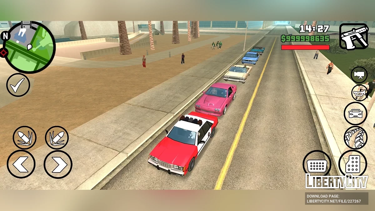 Полицейская машина из Vice City / GTA San Andreas (iOS, Android)