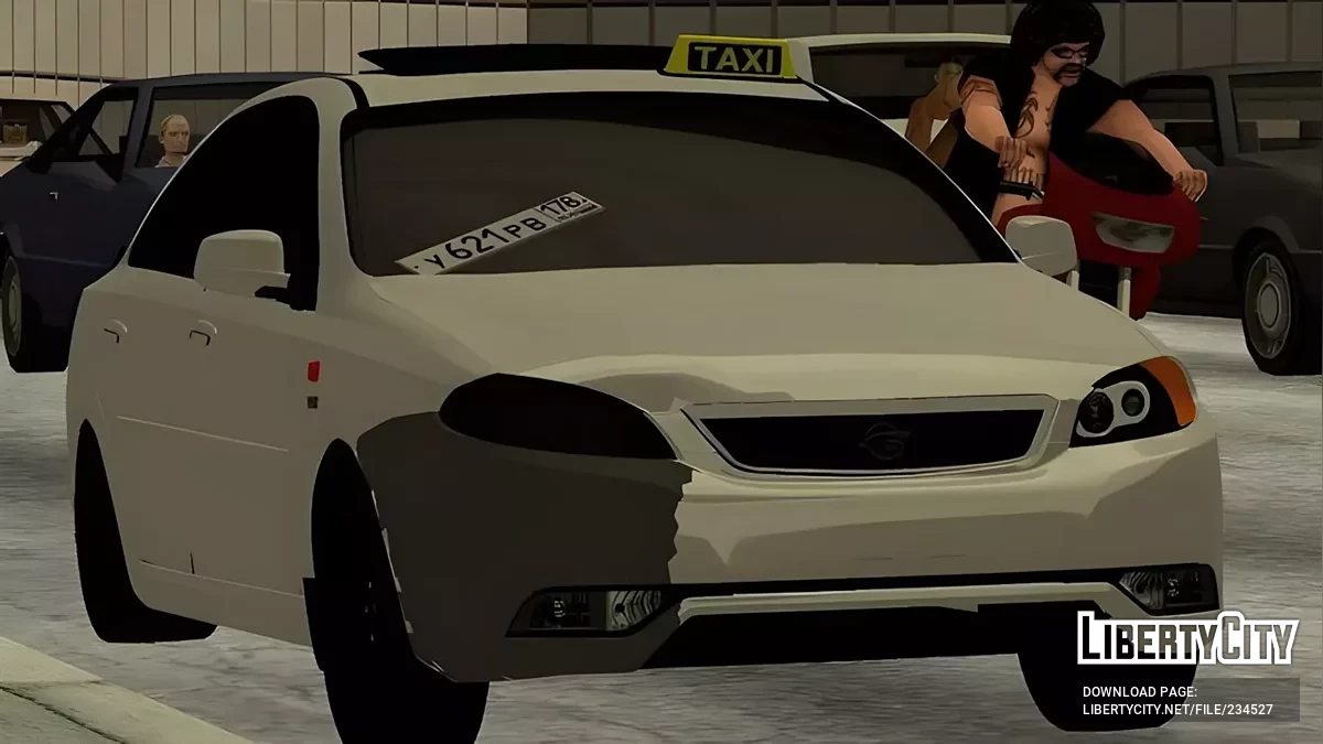 2017 Ravon Gentra Azelow Xuligan Taxi Style / GTA San Andreas (iOS, Android)