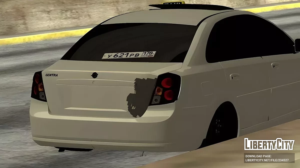 2017 Ravon Gentra Azelow Xuligan Taxi Style / GTA San Andreas (iOS, Android)