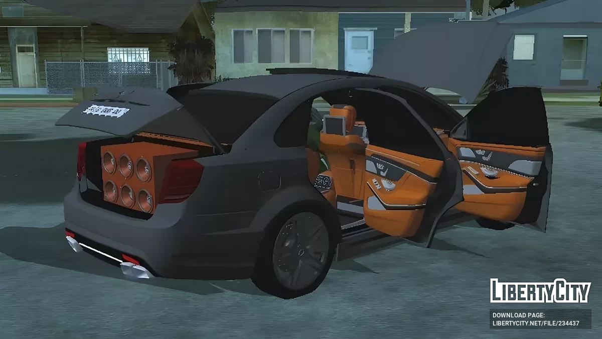 Ravon Gentra (узбекский седан) / GTA San Andreas (iOS, Android)