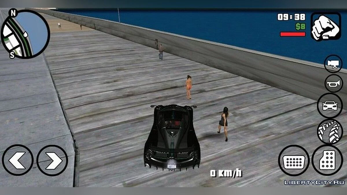 Pagani Huayra BC 2016 / GTA San Andreas (iOS, Android)