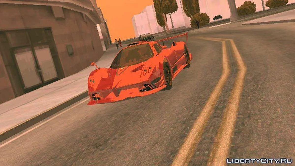 Pagani Zonda R / GTA San Andreas (iOS, Android)