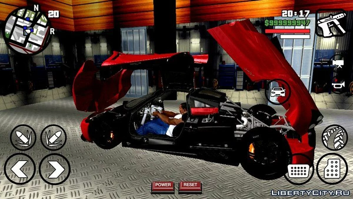 Pagani Huayra / GTA San Andreas (iOS, Android)
