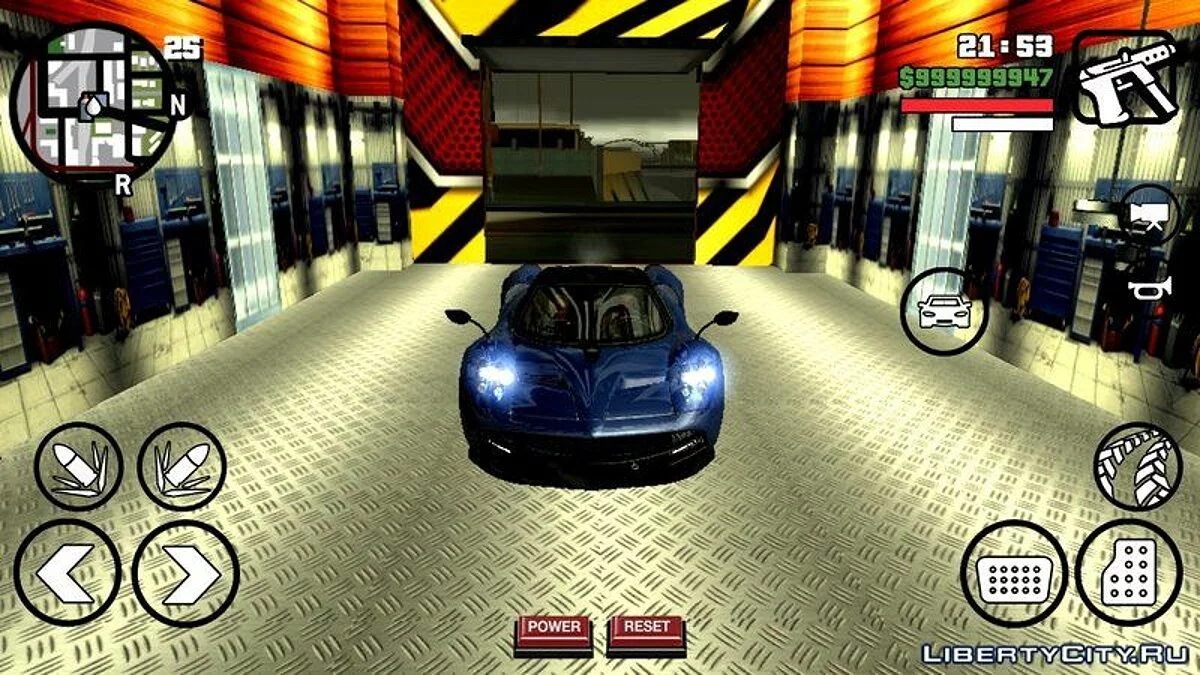 Pagani Huayra / GTA San Andreas (iOS, Android)