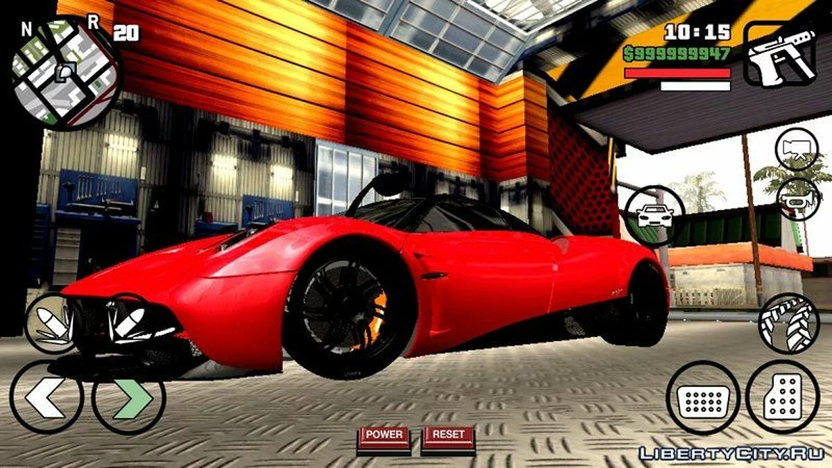 Pagani Huayra / GTA San Andreas (iOS, Android)