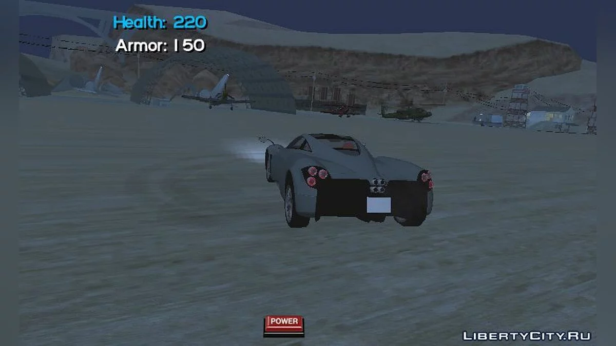 Pagani Huayra (только DFF) / GTA San Andreas (iOS, Android)