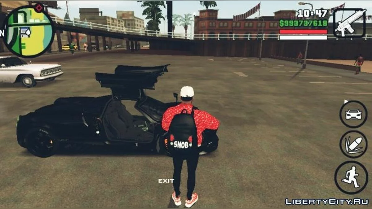 2020 Pagani Huayra for Mobile / GTA San Andreas (iOS, Android)