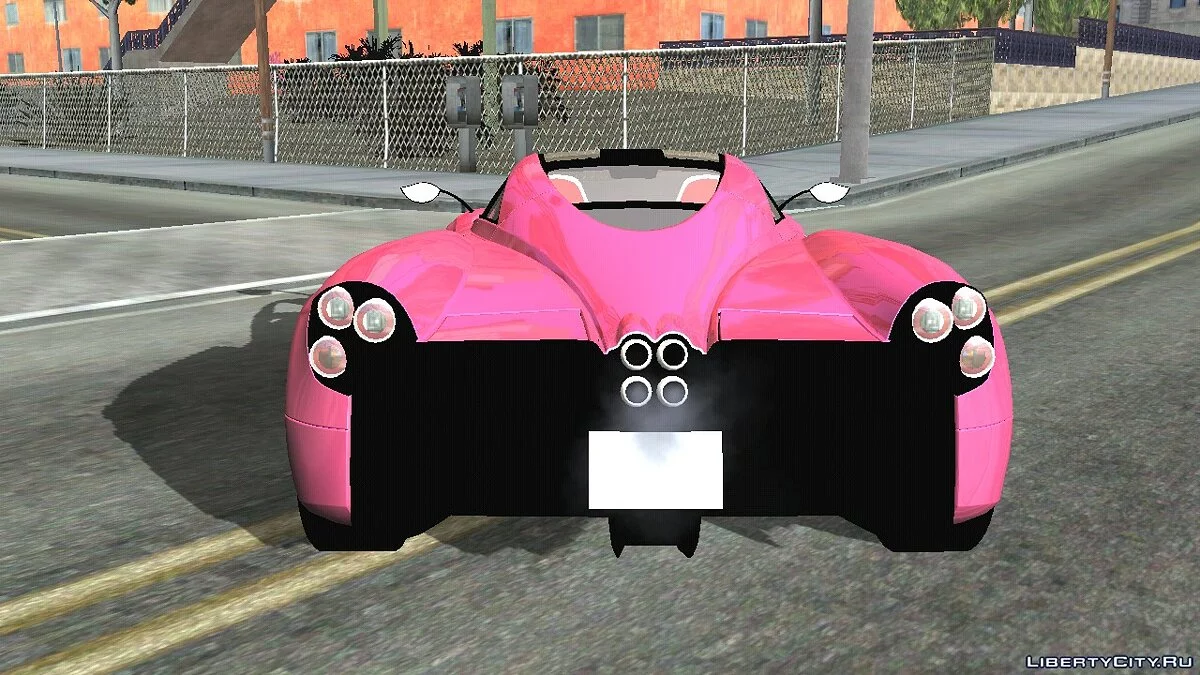 Pagani Huayra (только DFF) / GTA San Andreas (iOS, Android)