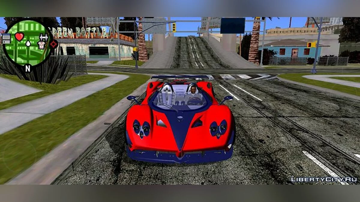 Pagani Zonda HP Barchetta / GTA San Andreas (iOS, Android)