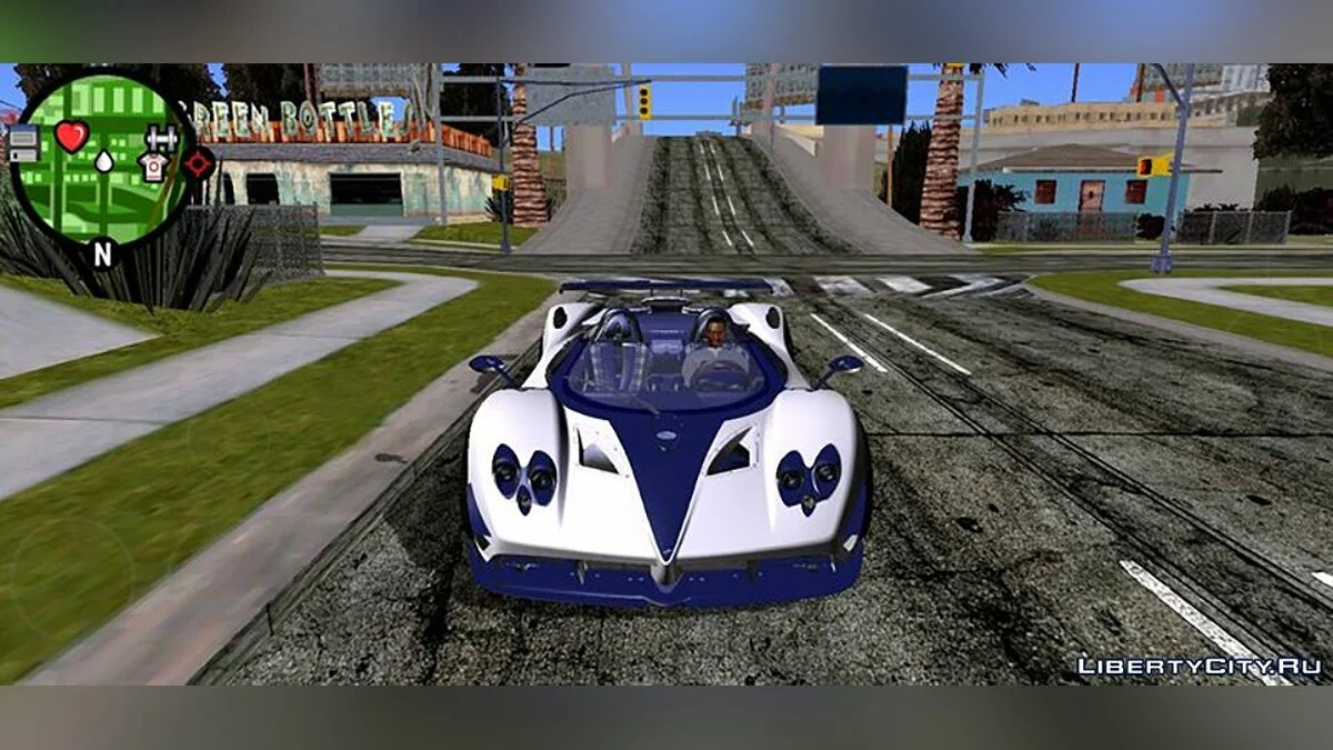 Pagani Zonda HP Barchetta / GTA San Andreas (iOS, Android)