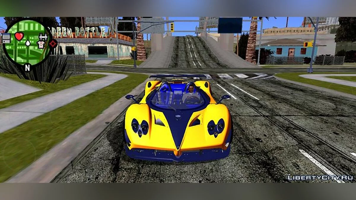 Pagani Zonda HP Barchetta / GTA San Andreas (iOS, Android)