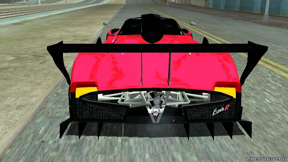 Pagani Zonda Lowsize (HQ) / GTA San Andreas (iOS, Android)