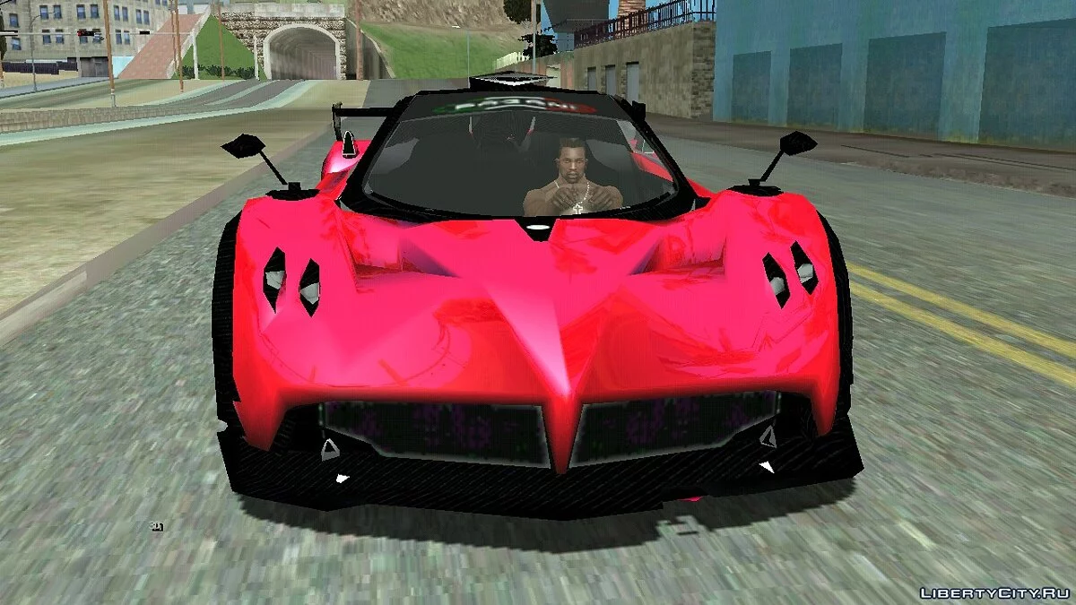 Pagani Zonda Lowsize (HQ) / GTA San Andreas (iOS, Android)