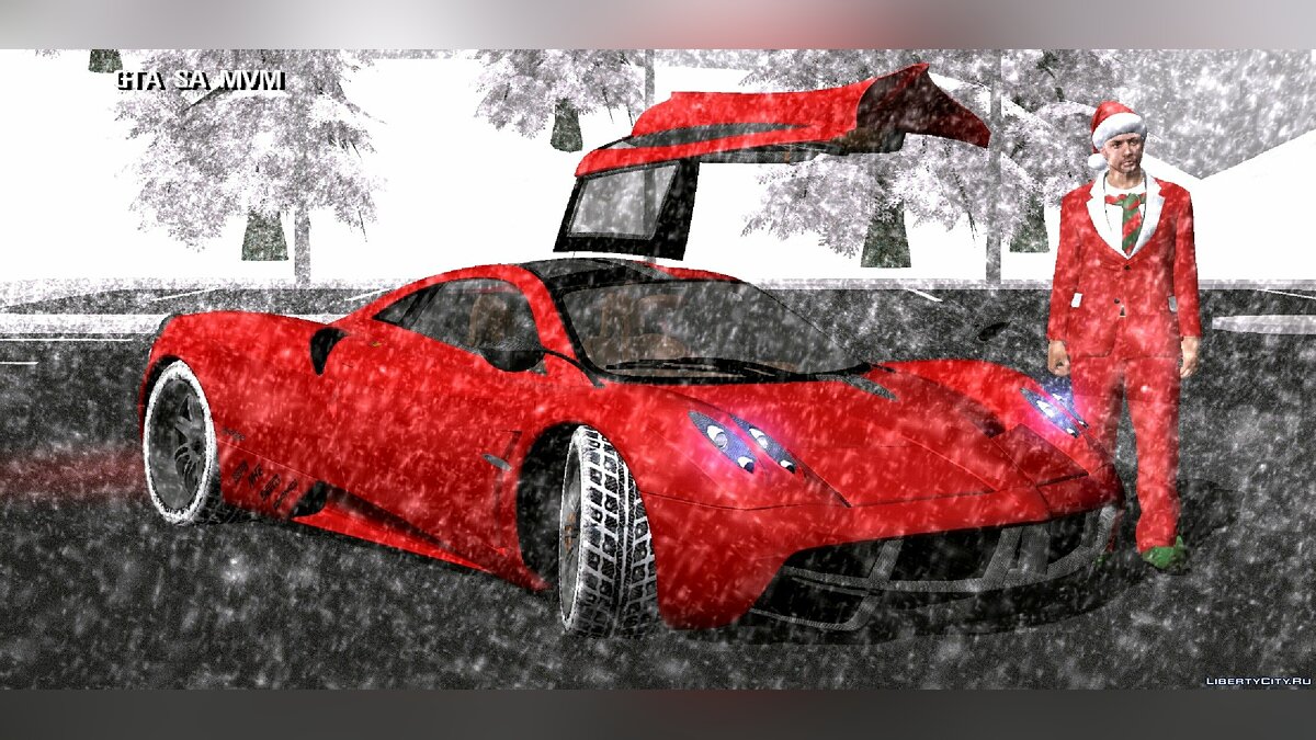 Pagani + комплект винилов для GTA San Andreas (iOS, Android) - Картинка #1