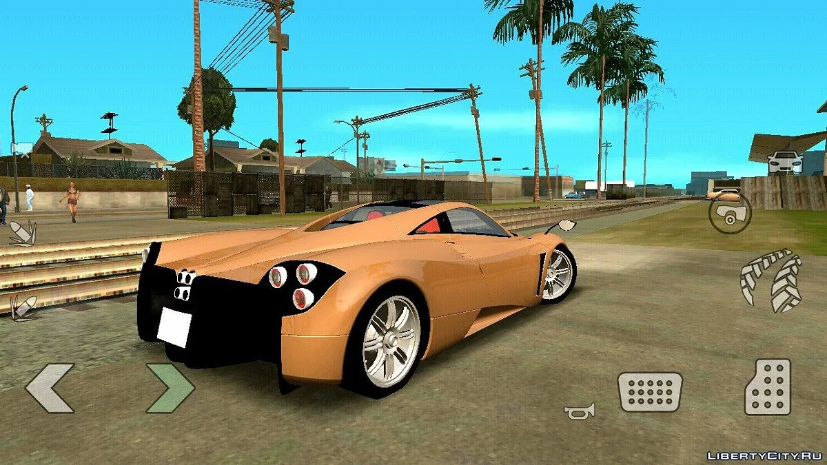 Pagani Huayra (только DFF) / GTA San Andreas (iOS, Android)