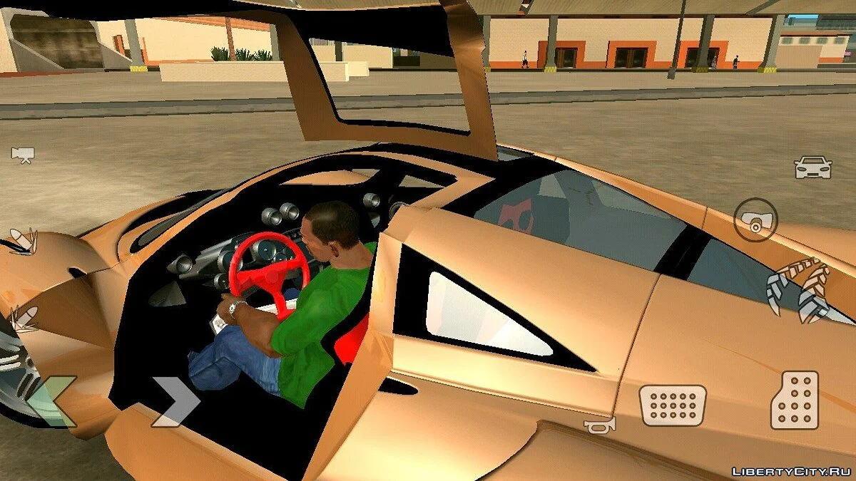 Pagani Huayra (только DFF) / GTA San Andreas (iOS, Android)