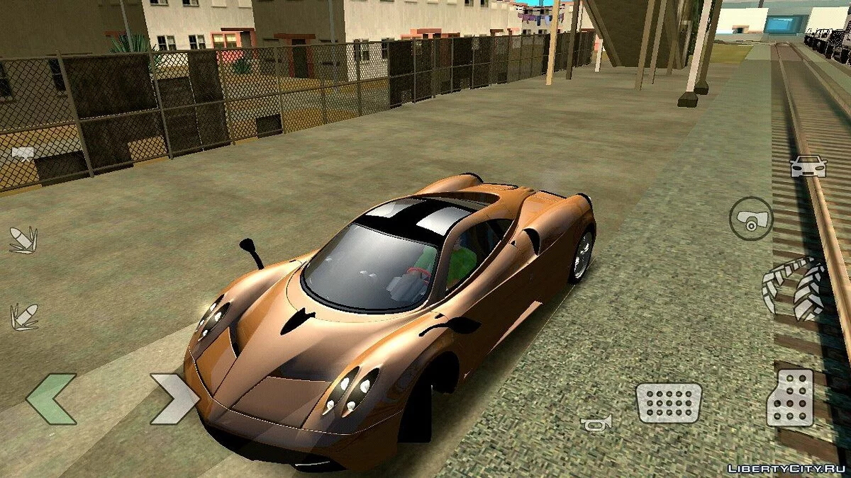 Pagani Huayra (только DFF) / GTA San Andreas (iOS, Android)