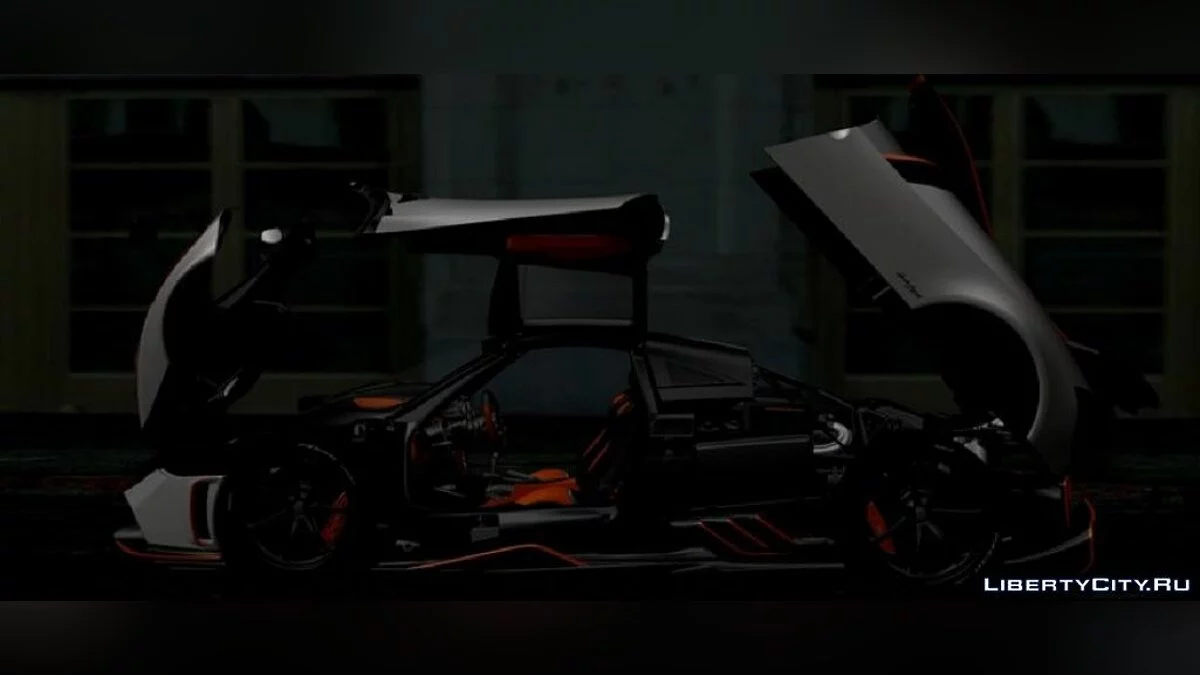 2021 Pagani Huayra Imola v2 / GTA San Andreas (iOS, Android)