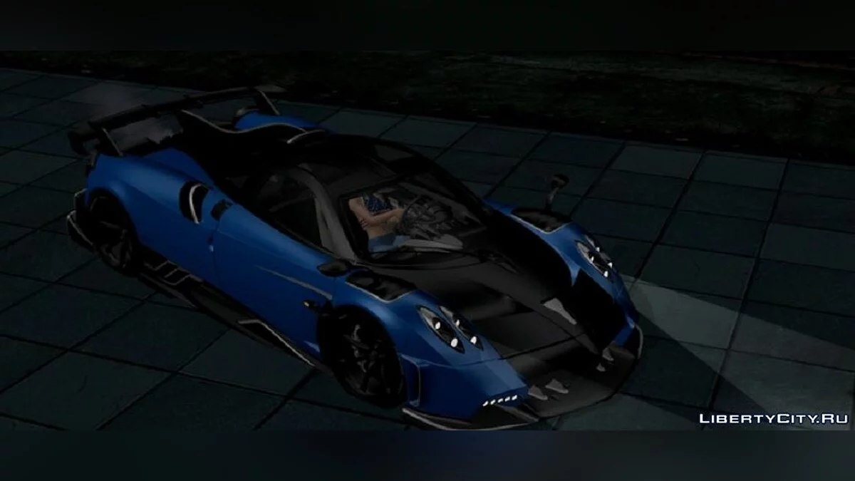 2021 Pagani Huayra Imola v2 / GTA San Andreas (iOS, Android)