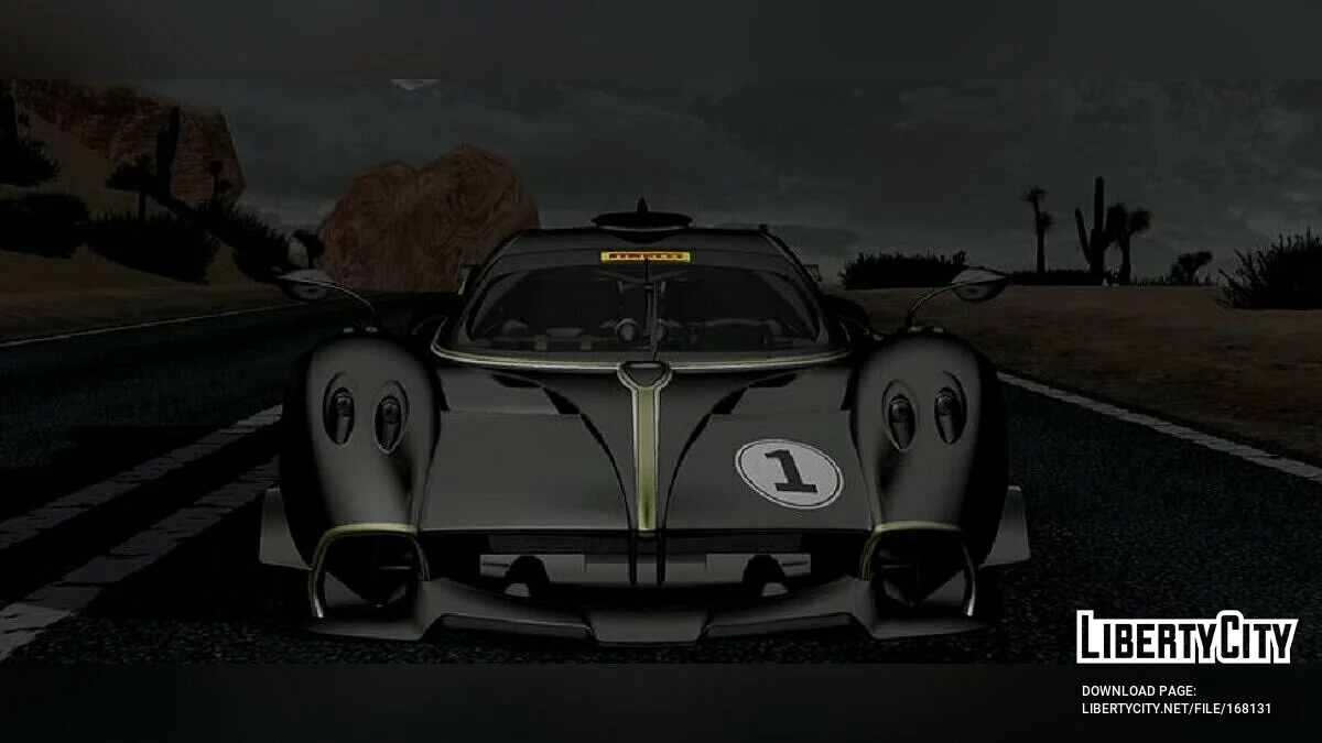 2021 Pagani Huayra R / GTA San Andreas (iOS, Android)