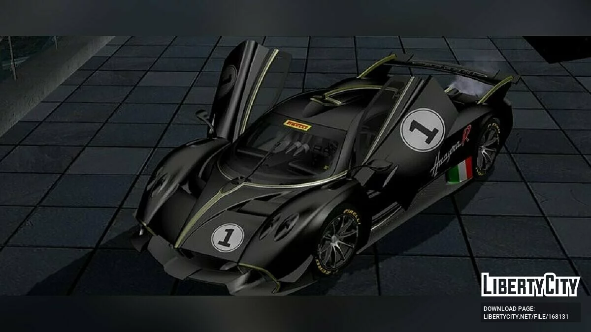 2021 Pagani Huayra R / GTA San Andreas (iOS, Android)