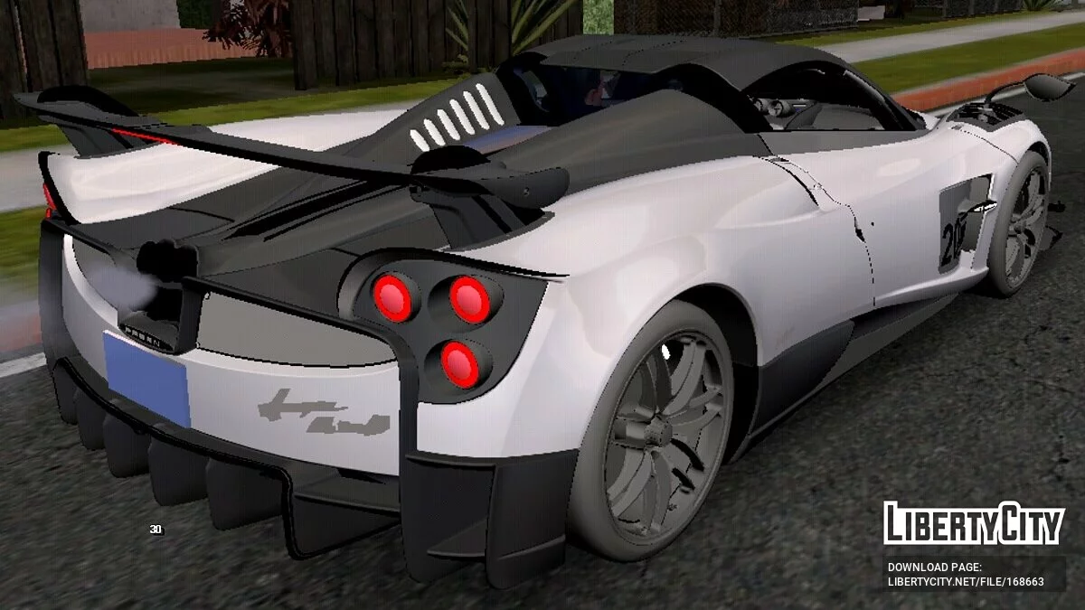 Pagani Huayra (только DFF) / GTA San Andreas (iOS, Android)