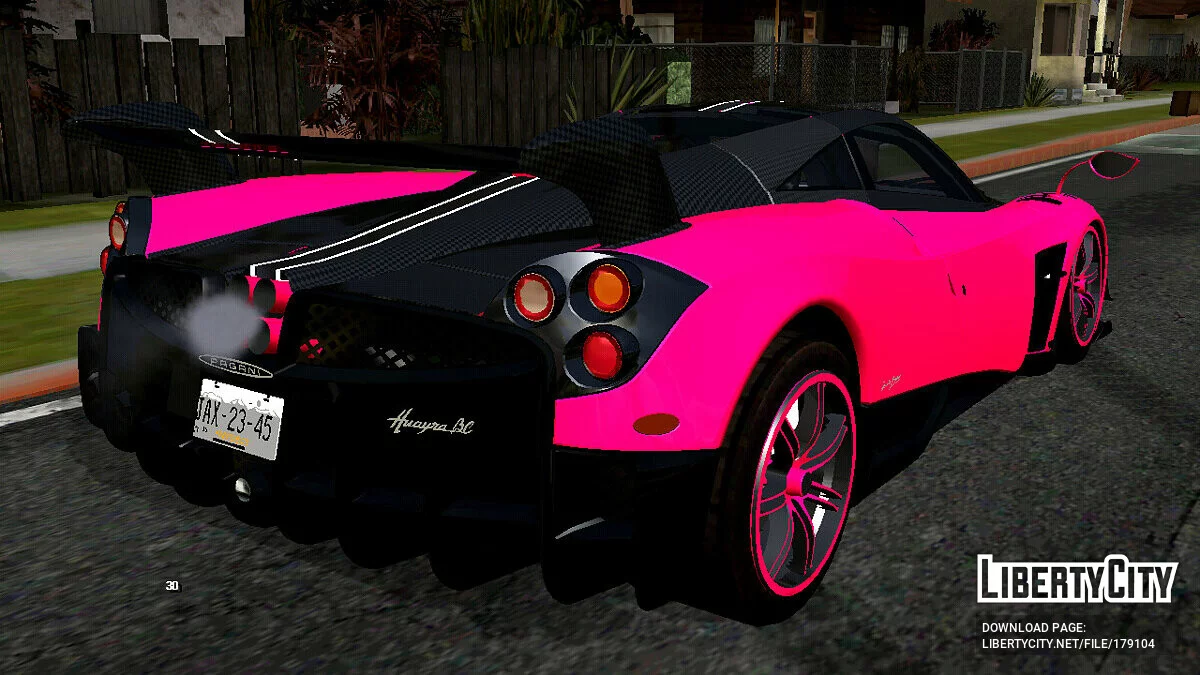 Pagani Huayra BC (только DFF) / GTA San Andreas (iOS, Android)