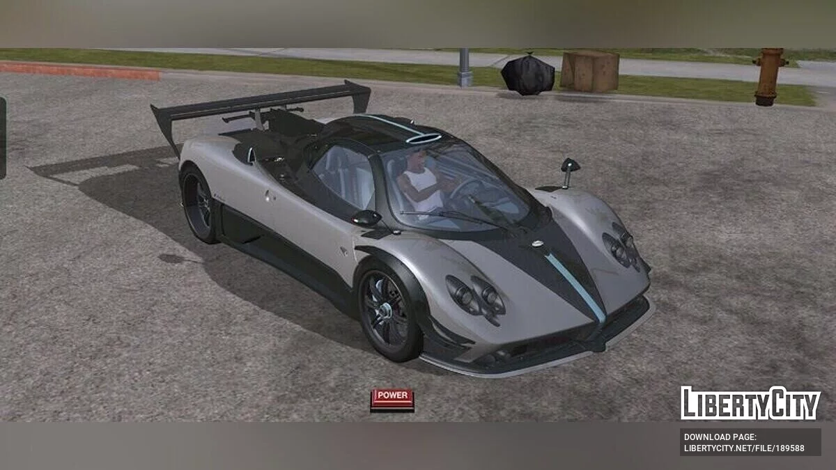 Pagani Zonda / GTA San Andreas (iOS, Android)